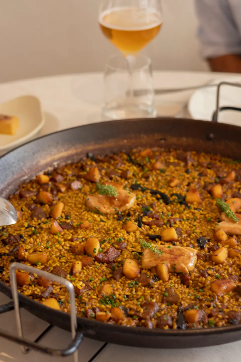 Arroz elaborado con producto de proximidad en Benicàssim